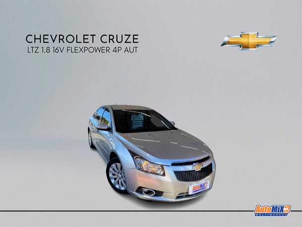 Chevrolet CRUZE LTZ 1.8 16V FlexPower 4p Aut.