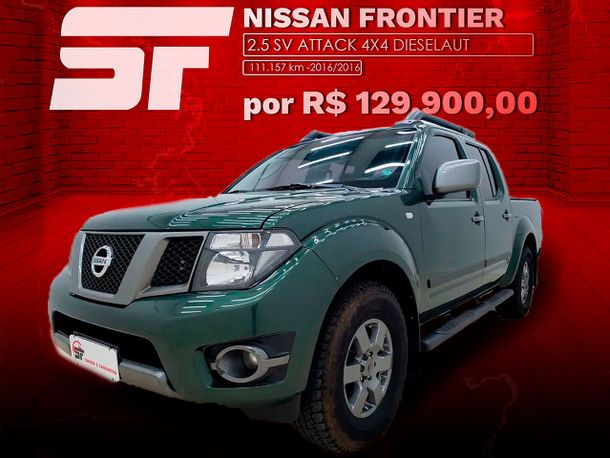 Nissan Frontier SV AT. CD 4x4 2.5 TB Dies. Aut.