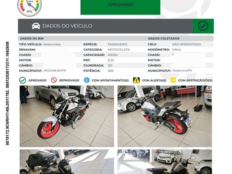 YAMAHA MT-03 321/ABS