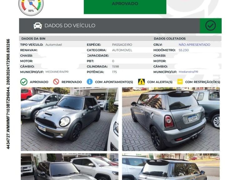 Mini COOPER S 1.6 Aut.