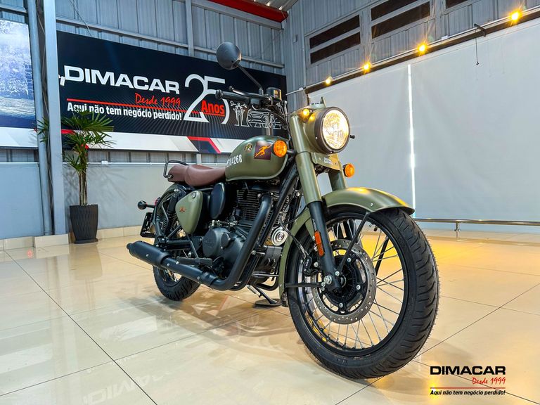 Royal Enfield Signals Marsh Grey