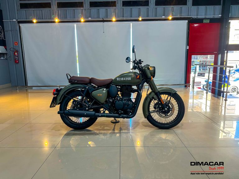 Royal Enfield Signals Marsh Grey