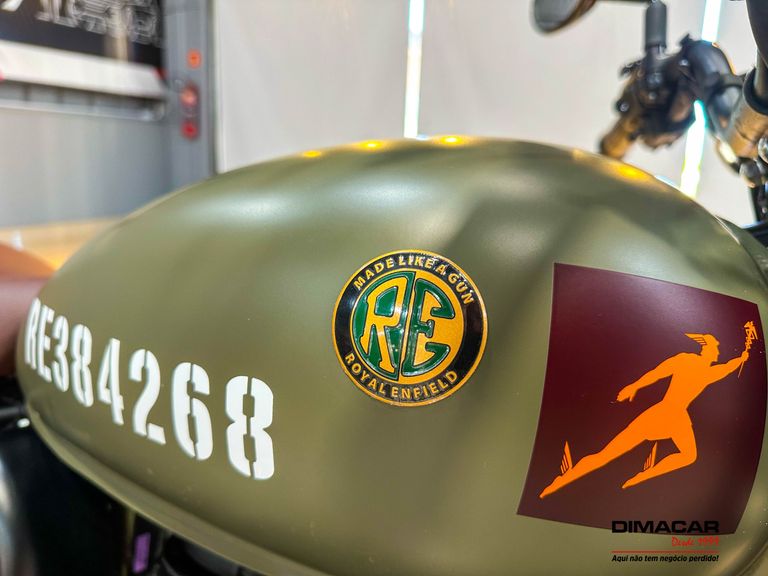Royal Enfield Signals Marsh Grey
