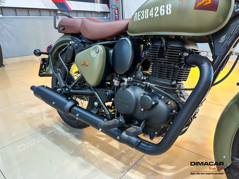 Royal Enfield Signals Marsh Grey