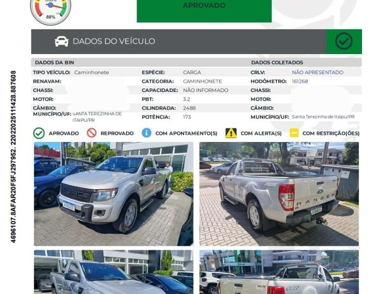 Ford Ranger SPORT 2.5 Flex 16V 4x2 CS