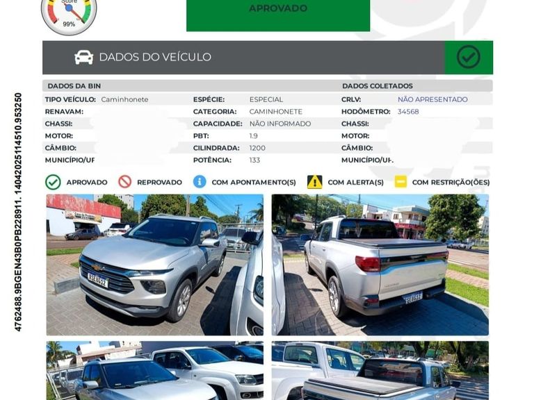 Chevrolet MONTANA LTZ 1.2 Turbo Flex 12V 4p Aut.