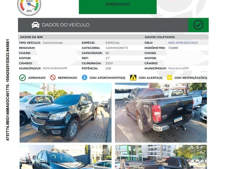 Chevrolet S10 Pick-Up LTZ 2.5 Flex 4x4 CD