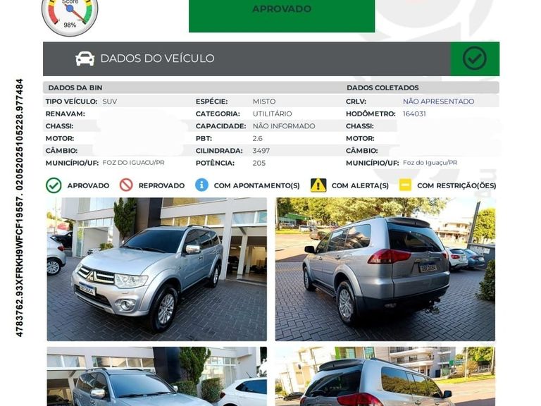Mitsubishi Pajero DAKAR/HPE 3.5 4x4 Flex 5p Aut.