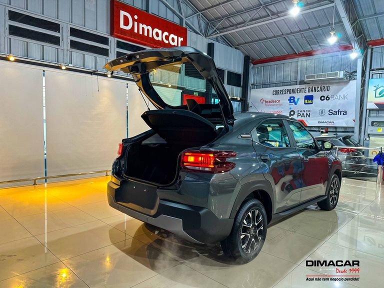 Citroën Shine 1.0 Flex TB 200 Aut Cinza Grafitto