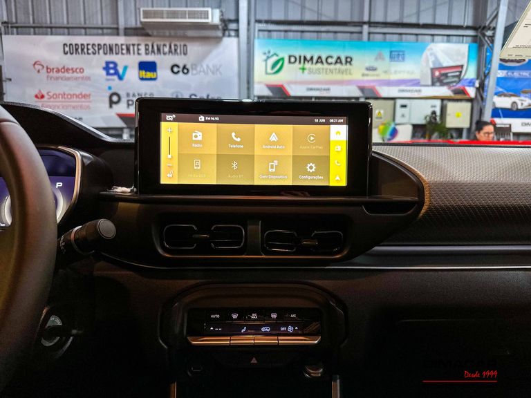 Citroën Shine 1.0 Flex TB 200 Aut Cinza Artense