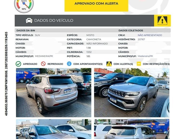Jeep COMPASS LONG. T270 1.3 TB 4x2 Flex Aut.
