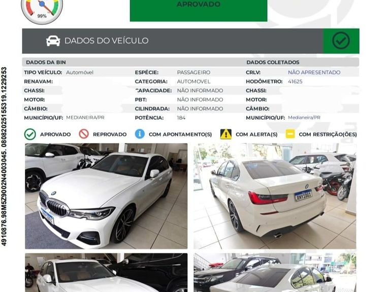 BMW 320iA 2.0 TB M Sport A.Flex/M.Sport 4p