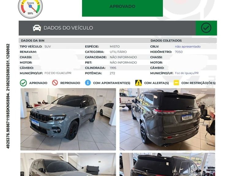 Jeep Commander Black Hurricane 2.0 4x4 TB Aut
