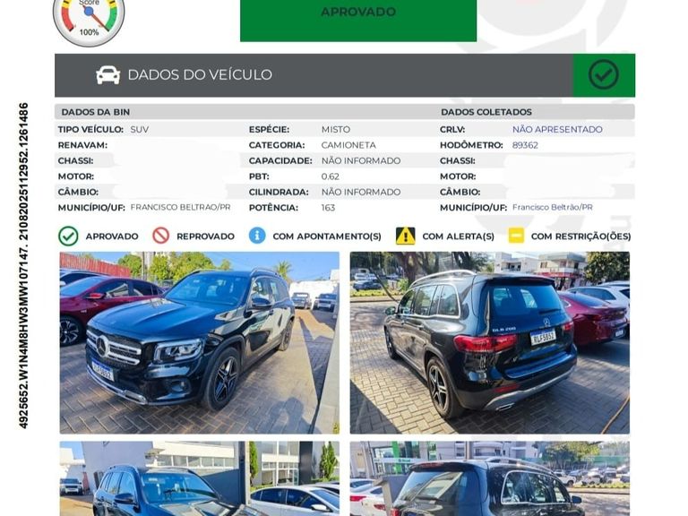 Mercedes GLB 200 Progressive 1.3 TB 16V Aut.