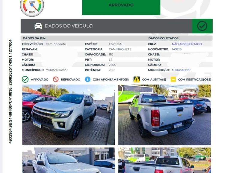 Chevrolet S10 Pick-Up LT 2.8 TDI 4x4 CD Diesel Aut