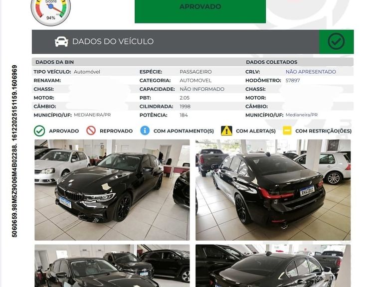 BMW 320iA 2.0 TB M Sport A.Flex/M.Sport 4p