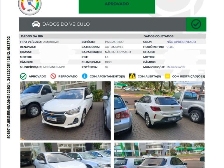 Chevrolet ONIX HATCH LT 1.0 12V TB Flex 5p Mec.