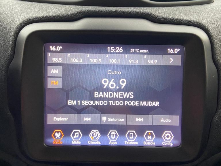 Jeep Renegade Longitude 1.8 4x2 Flex 16V Aut.