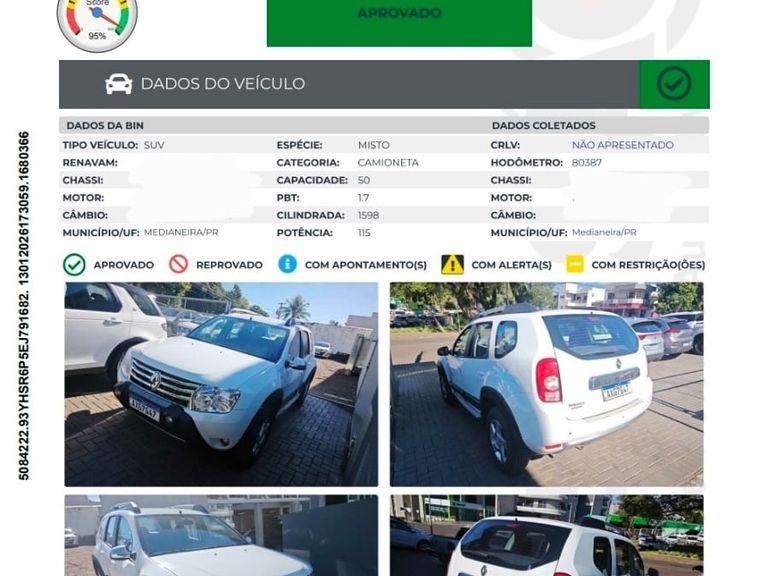 Renault DUSTER Dynamique 1.6 Flex 16V Mec.