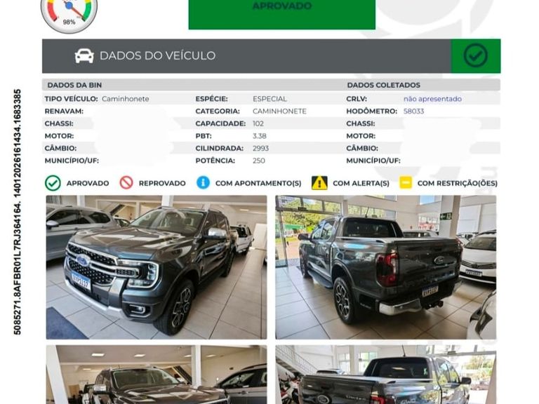 Ford Ranger Limited+ 3.0 V6 4x4 CD TB Die Aut