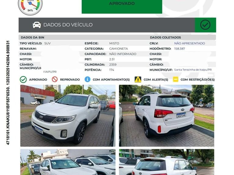 Kia Motors Sorento 2.4 16V 4x2 Aut.