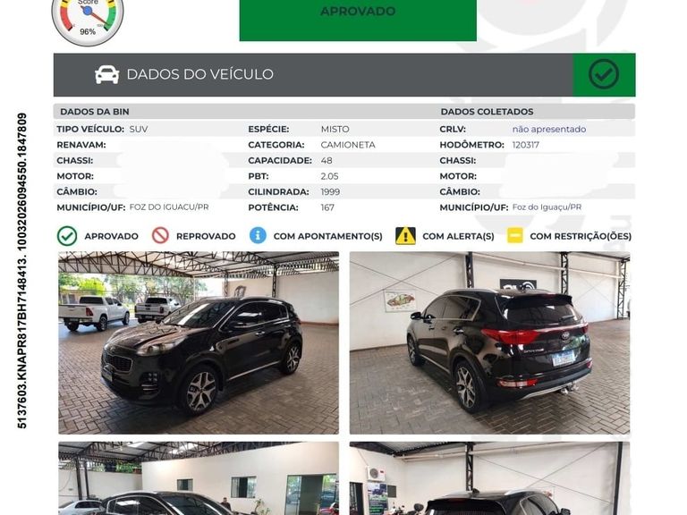 Kia Motors Sportage EX 2.0 16V/ 2.0 16V Flex Aut.