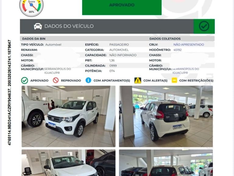 Fiat MOBI LIKE 1.0 Fire Flex 5p.