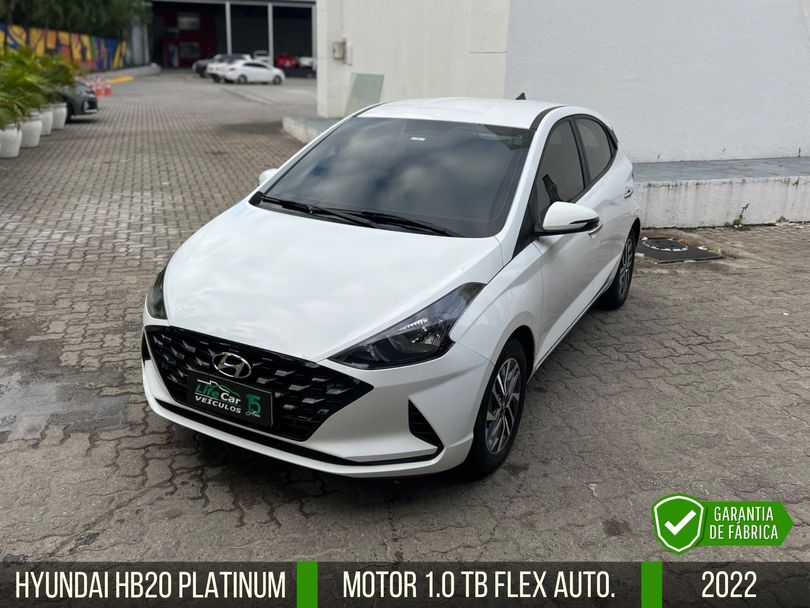Hyundai HB20 Platinum 1.0 TB Flex 12V Aut.