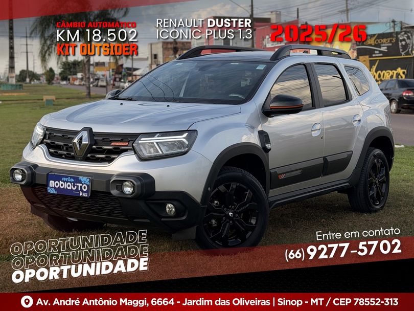 Renault DUSTER Iconic Plus 1.3 TB 16V Flex Aut.