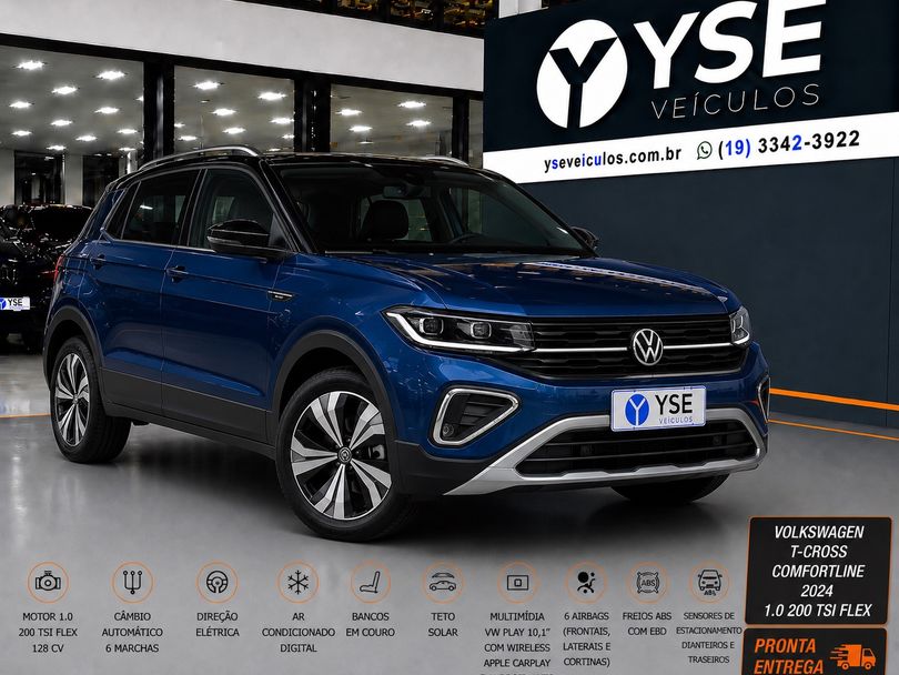 VolksWagen T-Cross Comfor. 200 TSI 1.0 Flex 5p Aut.