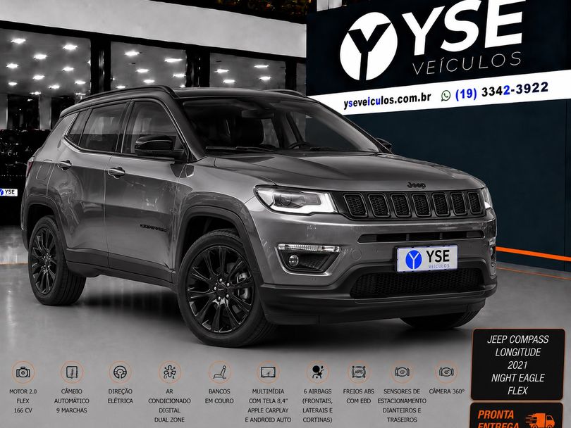 Jeep COMPASS LONGITUDE 2.0 4x2 Flex 16V Aut.