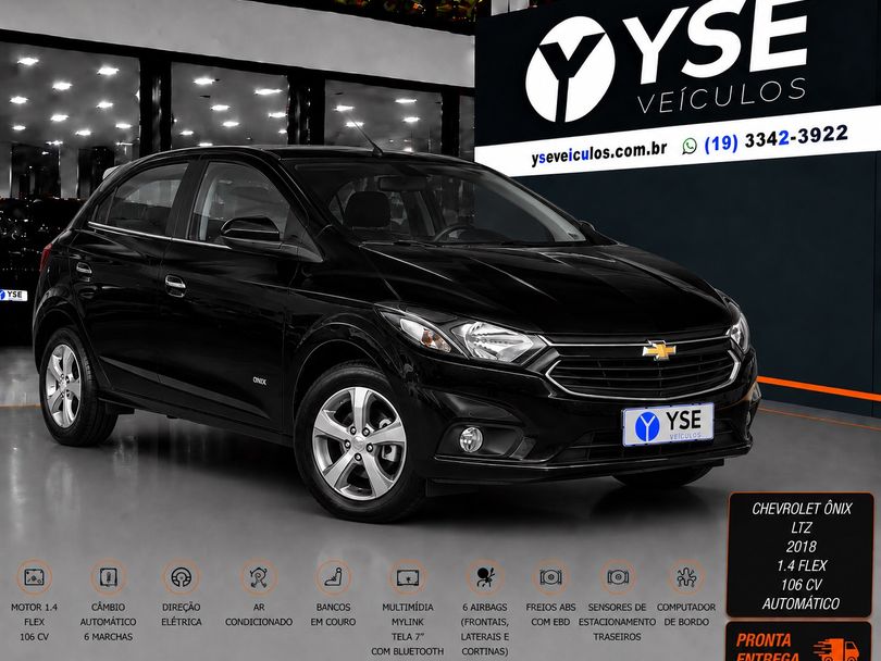 Chevrolet ONIX HATCH LTZ 1.4 8V FlexPower 5p Aut.