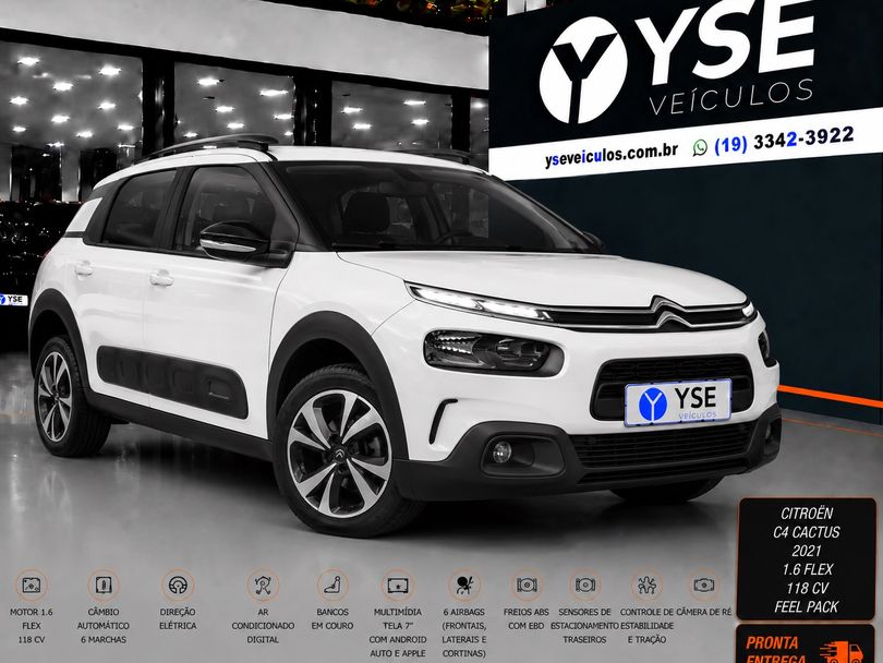 Citroën C4 CACTUS FEEL Pack 1.6 16V Flex Aut.