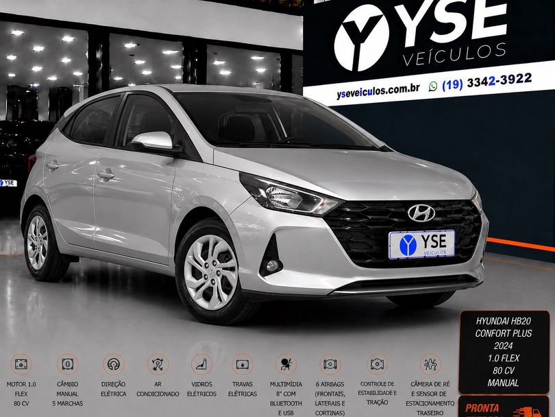 Hyundai HB20 Comfort Plus 1.0 TB Flex 12V Aut.