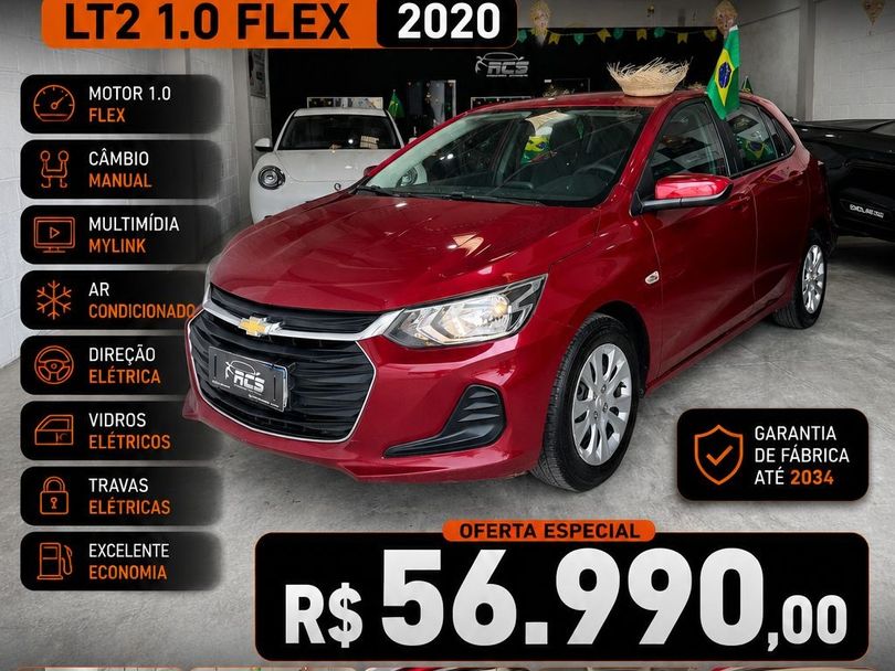 Chevrolet ONIX HATCH LT 1.0 12V Flex 5p Mec.