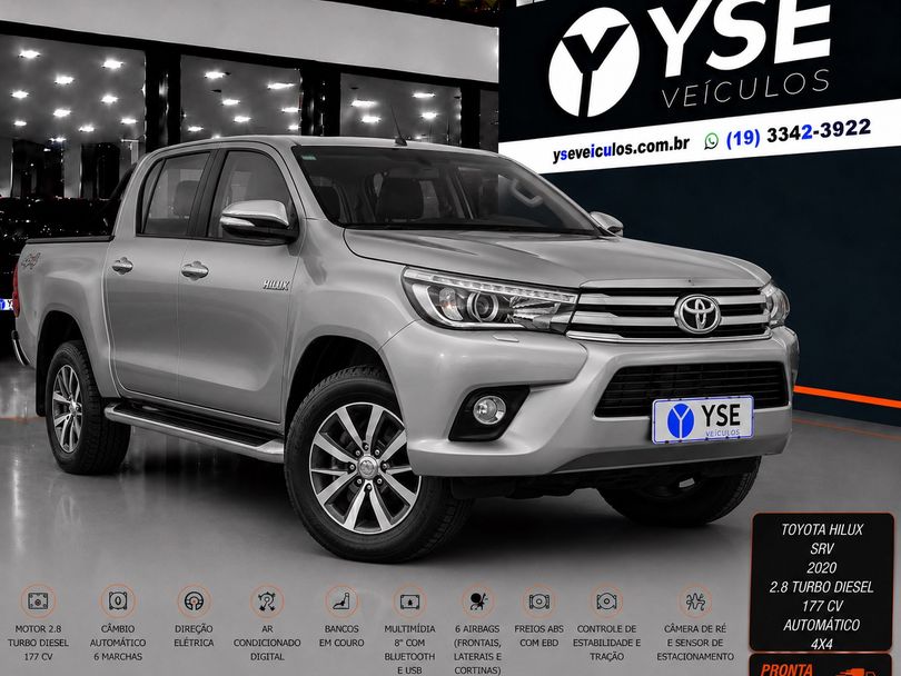 Toyota Hilux CD SRV 4x4 2.8 TDI Diesel Aut.