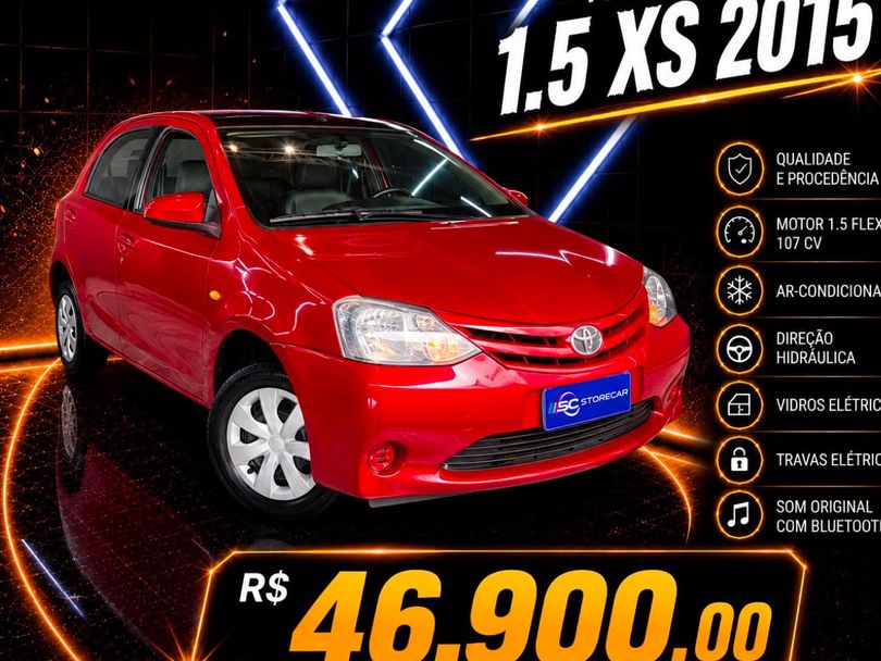 Toyota ETIOS XS 1.5 Flex 16V 5p Mec.