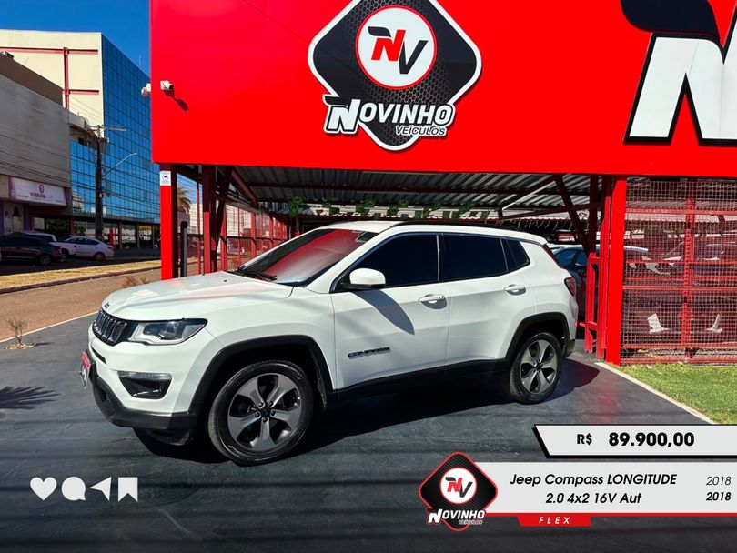 Jeep COMPASS LONGITUDE 2.0 4x2 Flex 16V Aut.