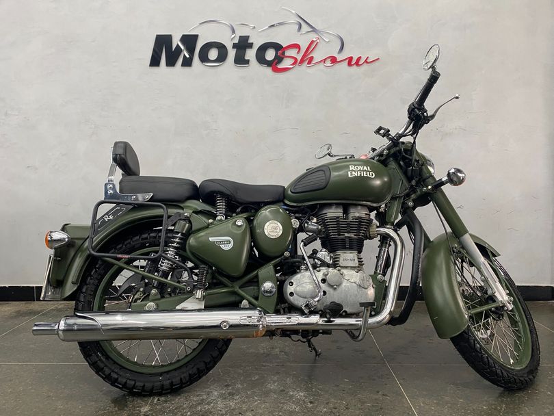 Royal Enfield Classic Battle Green 500 EFI