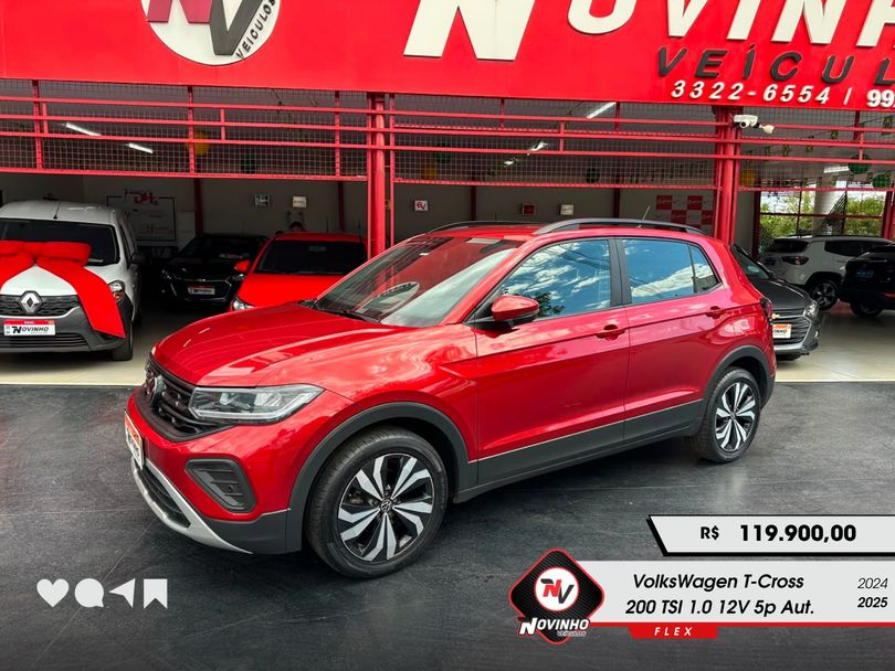 VolksWagen T-Cross 200 TSI 1.0  Flex 12V 5p Aut.