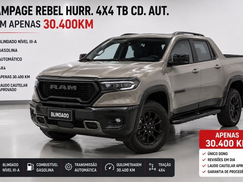 RAM RAMPAGE REBEL HURR.4 2.0 TB CD 4X4 Aut.