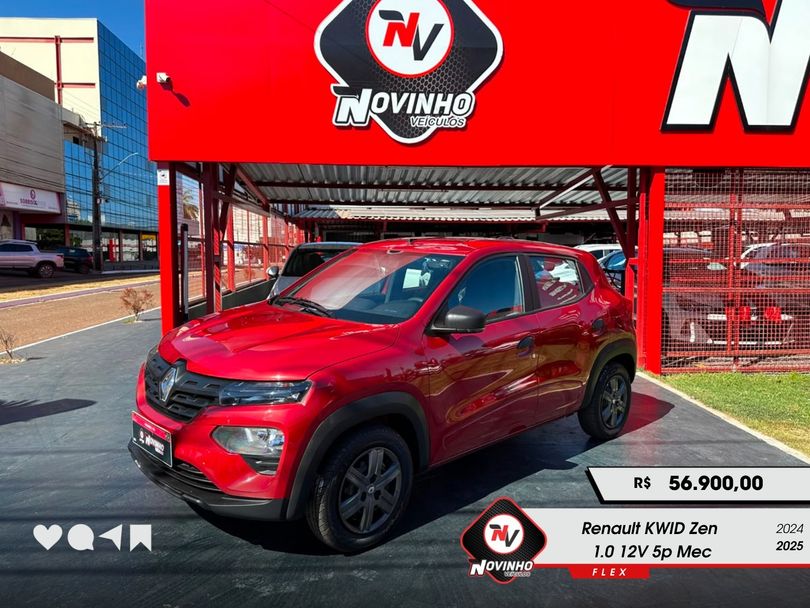 Renault KWID Zen 1.0 Flex 12V 5p Mec.