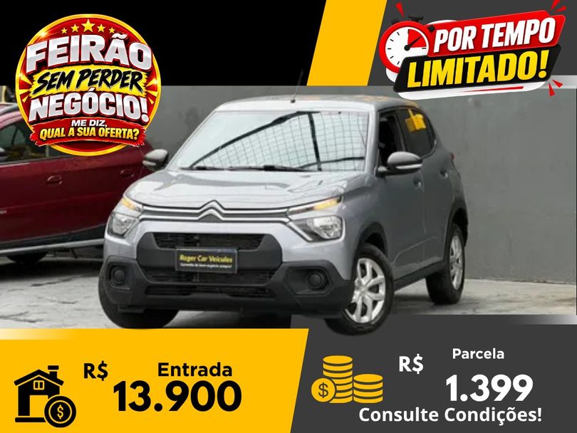 Citroën C3 Live Pack 1.0 Flex 6V 5p Mec.