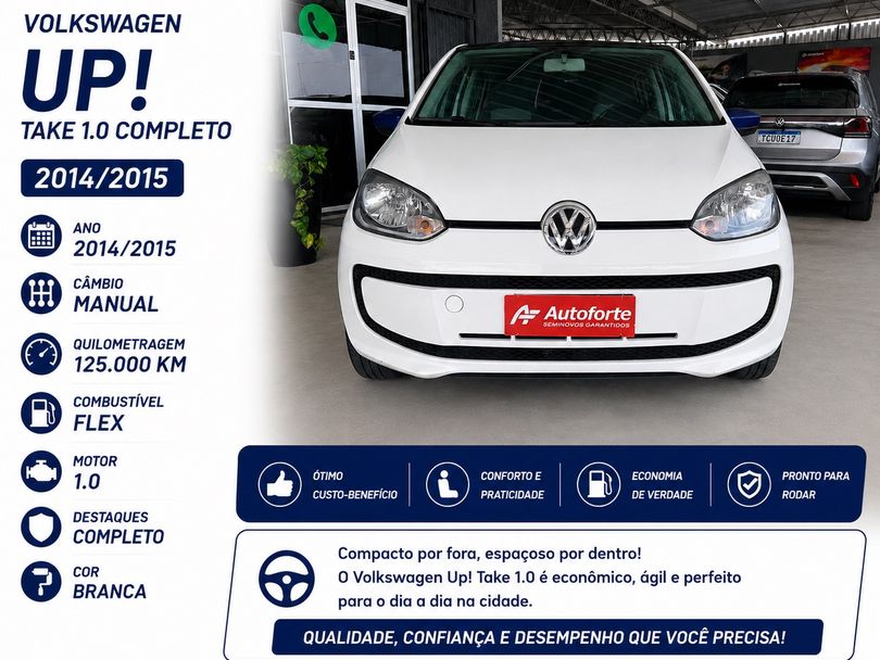 VolksWagen up! take 1.0 Total Flex 12V 5p