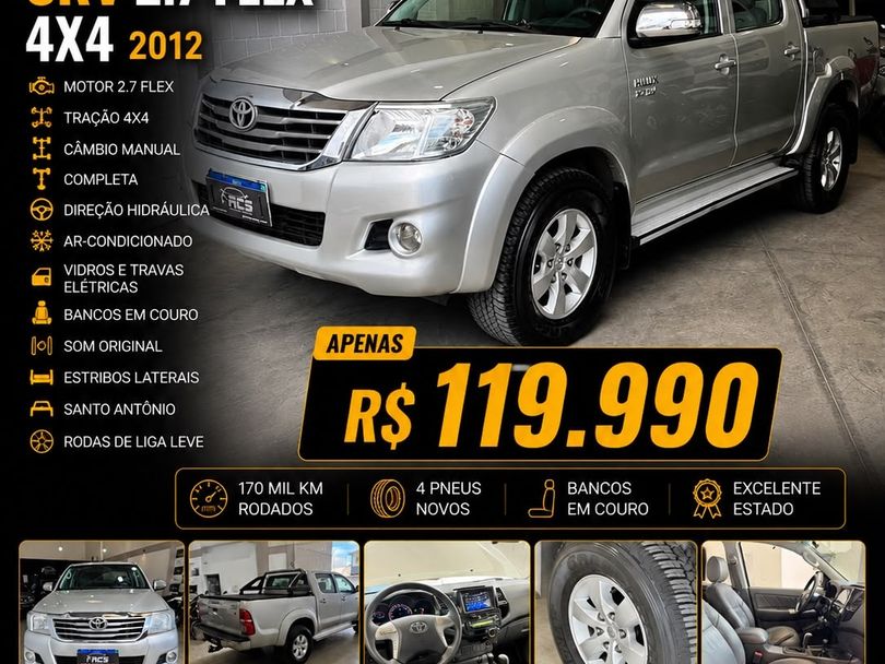 Toyota Hilux CD SRV 4x4 2.7 Flex 16V Aut.