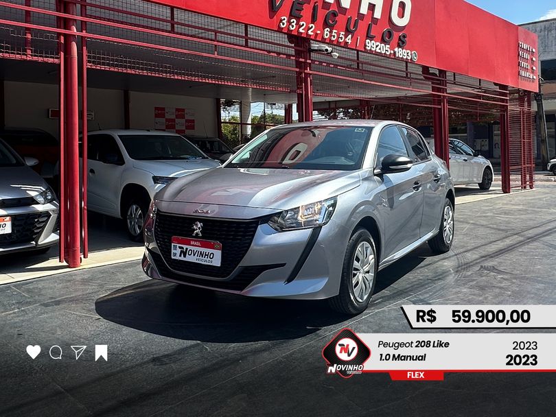 Peugeot 208 Like 1.0 Flex 6V 5p Mec.