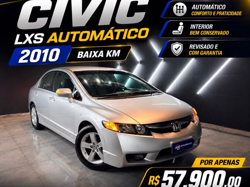 Honda Civic Sedan LXS 1.8/1.8 Flex 16V Aut. 4p