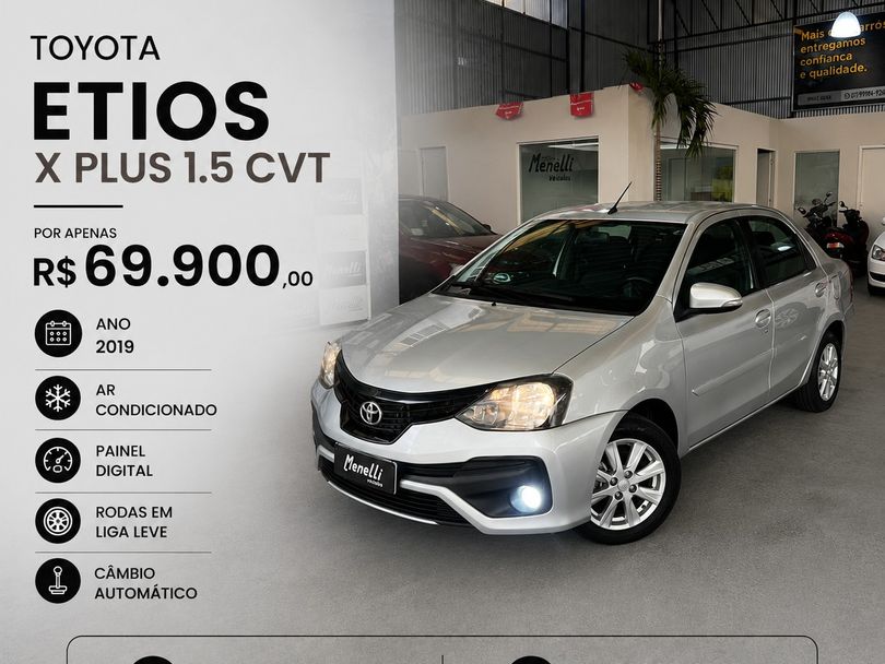 Toyota ETIOS X Plus Sedan 1.5 Flex 16V 4p Aut.
