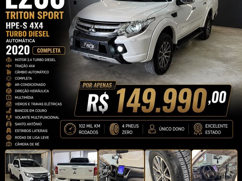 Mitsubishi L200 Triton Sport HPE-S 2.4 CD Dies. Aut