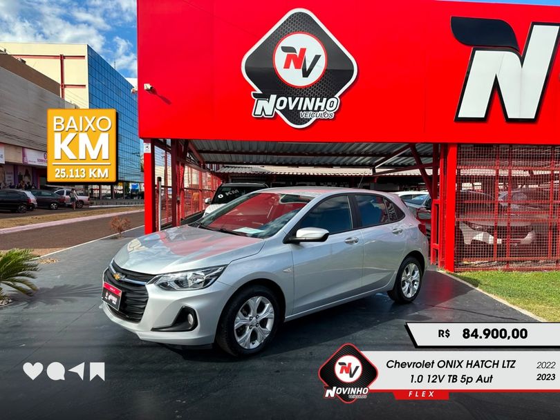 Chevrolet ONIX HATCH LTZ 1.0 12V TB Flex 5p Aut.